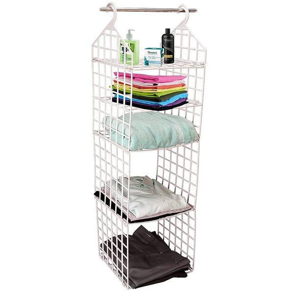 5-Shelf Hanging Wardrobe Organiser