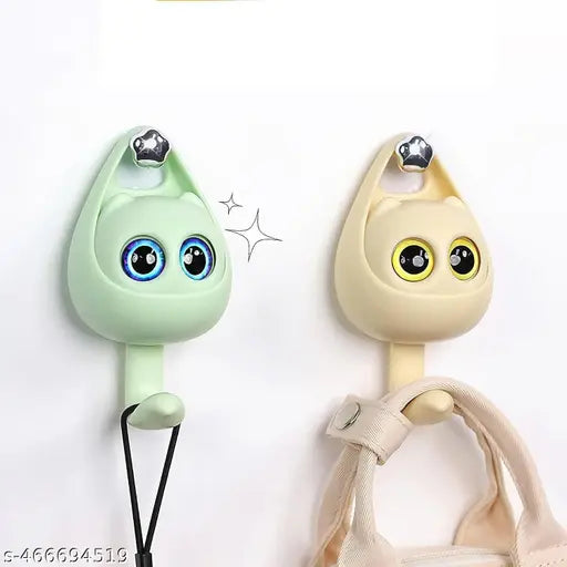 Cat-Eye Adhesive Wall Hook