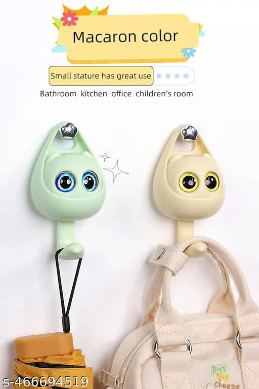 Cat-Eye Adhesive Wall Hook