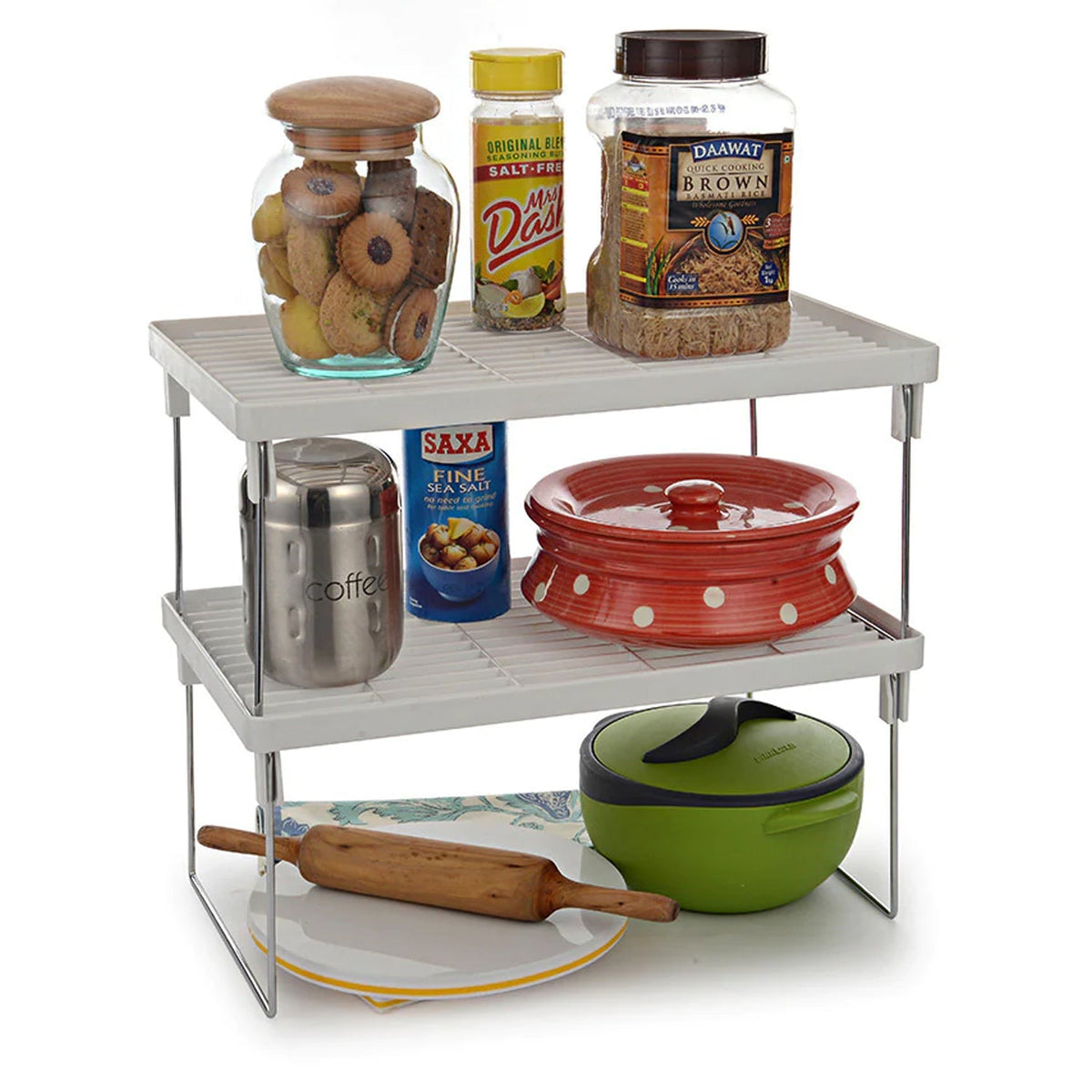 2-Layer Kitchen Rack
