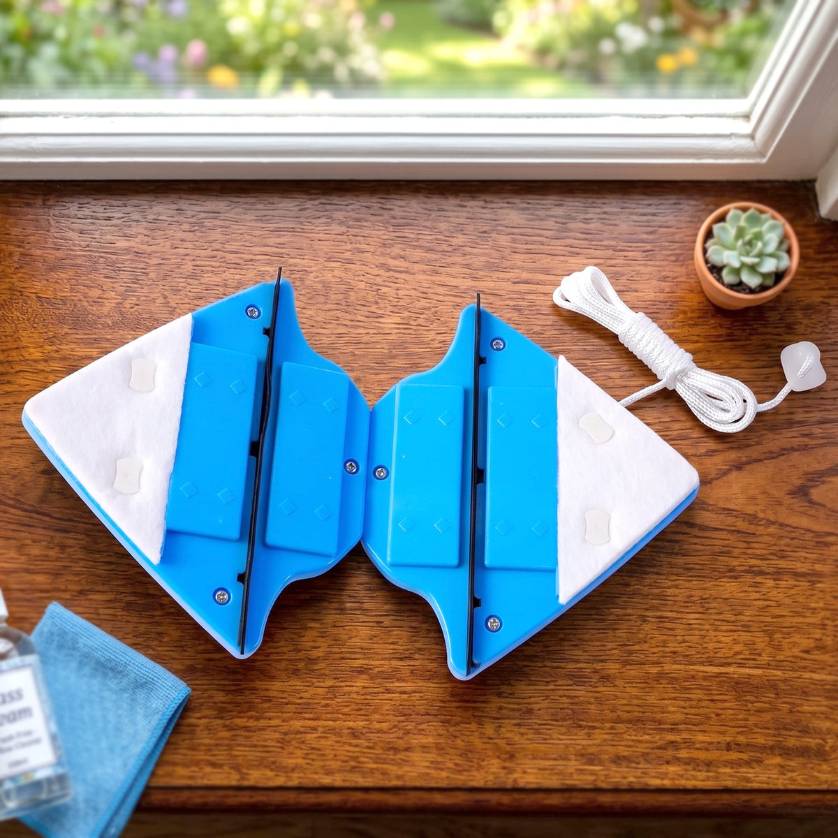 Magnetic Double-Sided Window Cleaner