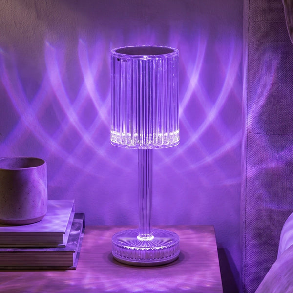 Crystal Touch Table Lamp with Remote