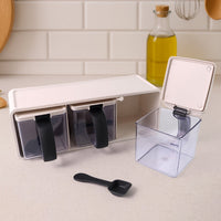 3-Piece Spice Box Set with Stand 3