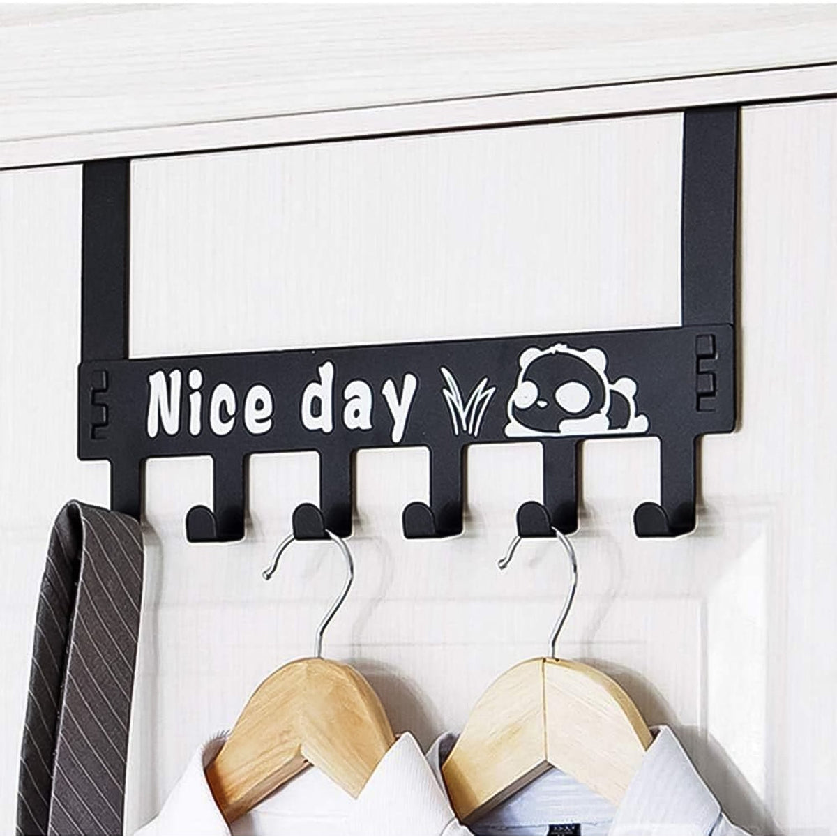 Over-Door Hook Rack, Set of 2