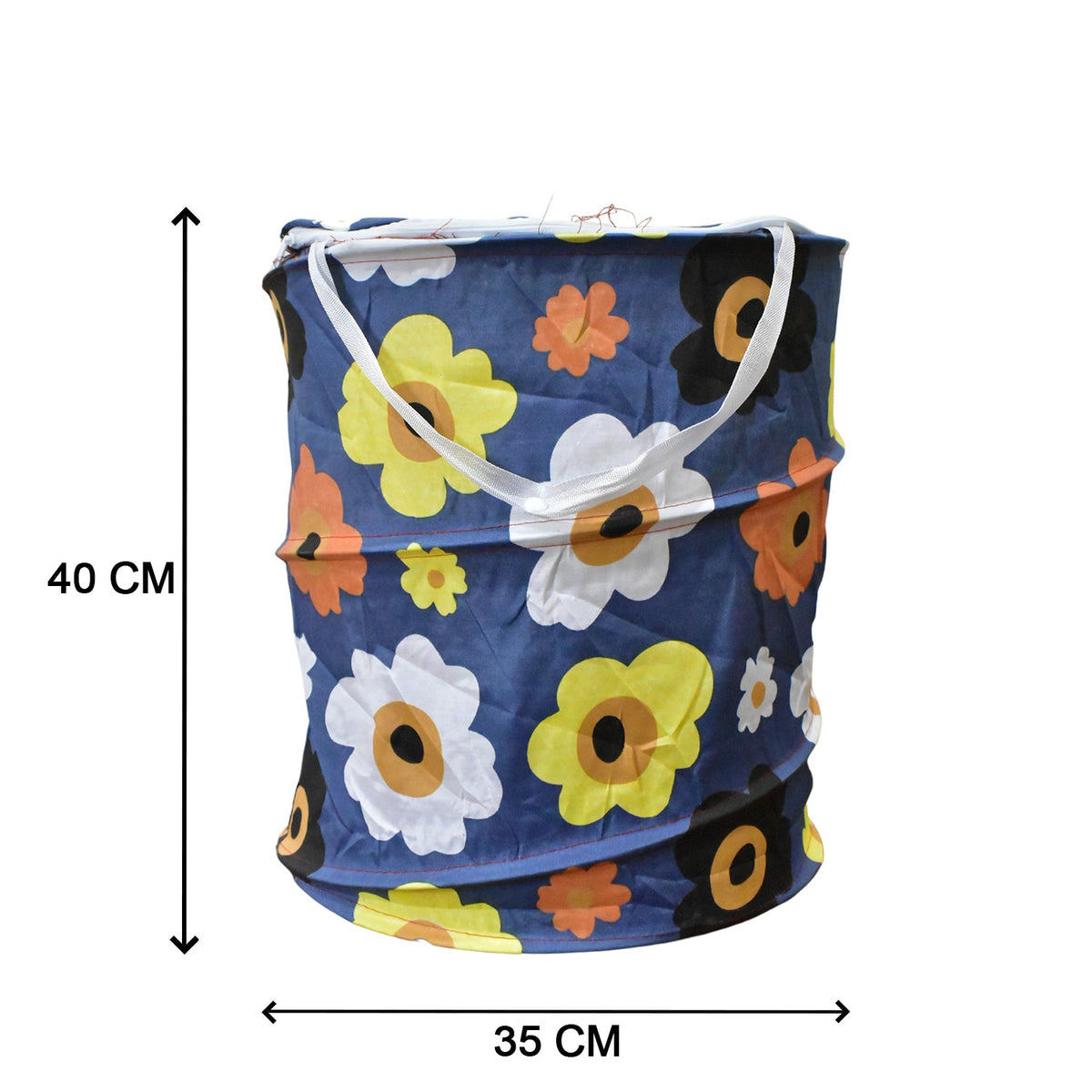 Laundry basket with its measurements