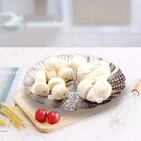 Foldable Stainless Steel Steamer Basket 2