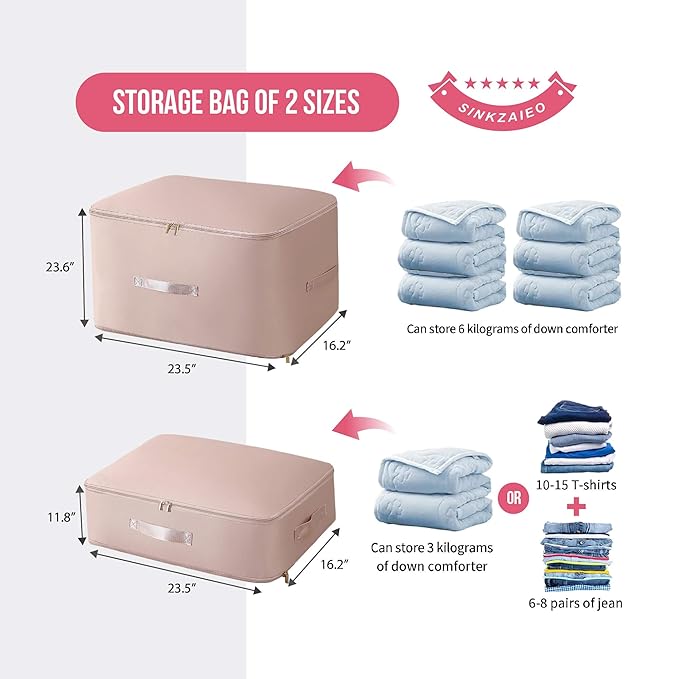 Self-Compression Storage Bag for Quilts