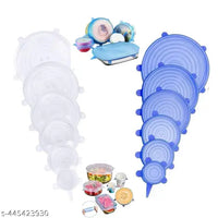 Silicone Stretch Lids, Set of 6 1