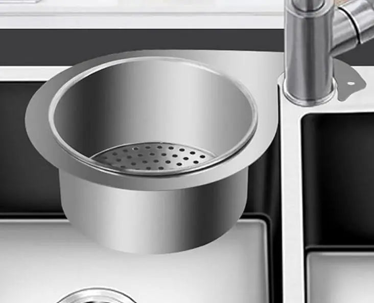 Stainless Steel Sink Strainer Basket with Hook
