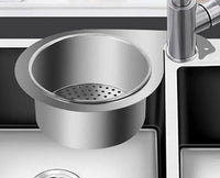 Stainless Steel Sink Strainer Basket with Hook 1