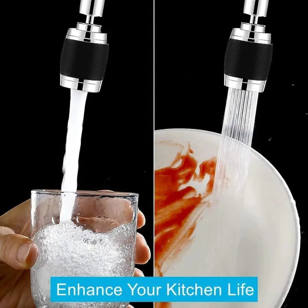 360° Swivel Tap Extender with Two Spray Modes