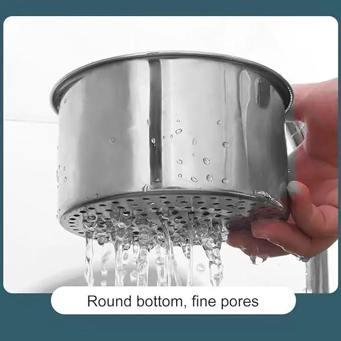 Stainless Steel Sink Strainer Basket with Hook