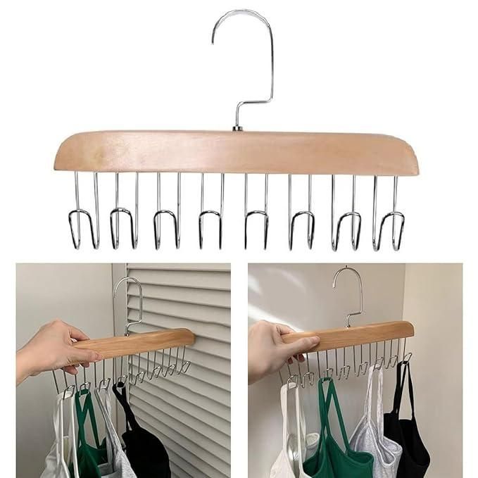 A row of hooks