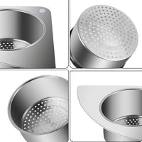 Stainless Steel Sink Strainer Basket with Hook 4