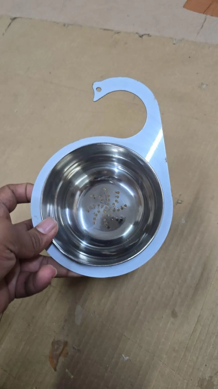 Stainless Steel Sink Strainer Basket with Hook
