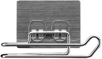 Stainless Steel Toilet Roll Holder, No Drilling 2