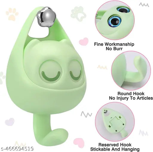 Cat-Eye Adhesive Wall Hook