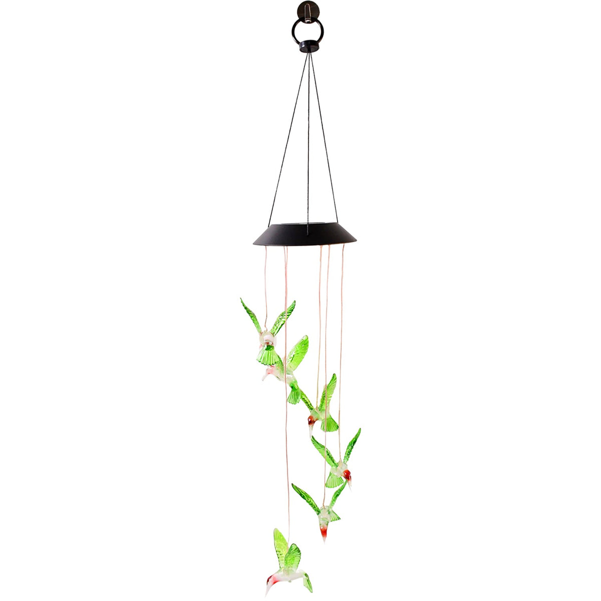 Solar Hummingbird Wind Chime