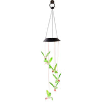 Solar Hummingbird Wind Chime 4