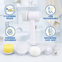 Rechargeable Electric Spin Scrubber 6