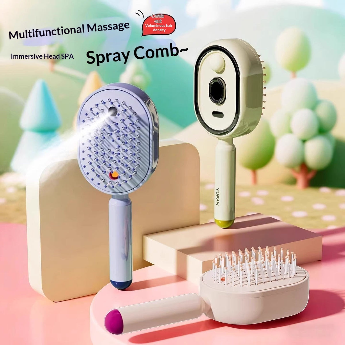 Misting Hair Brush