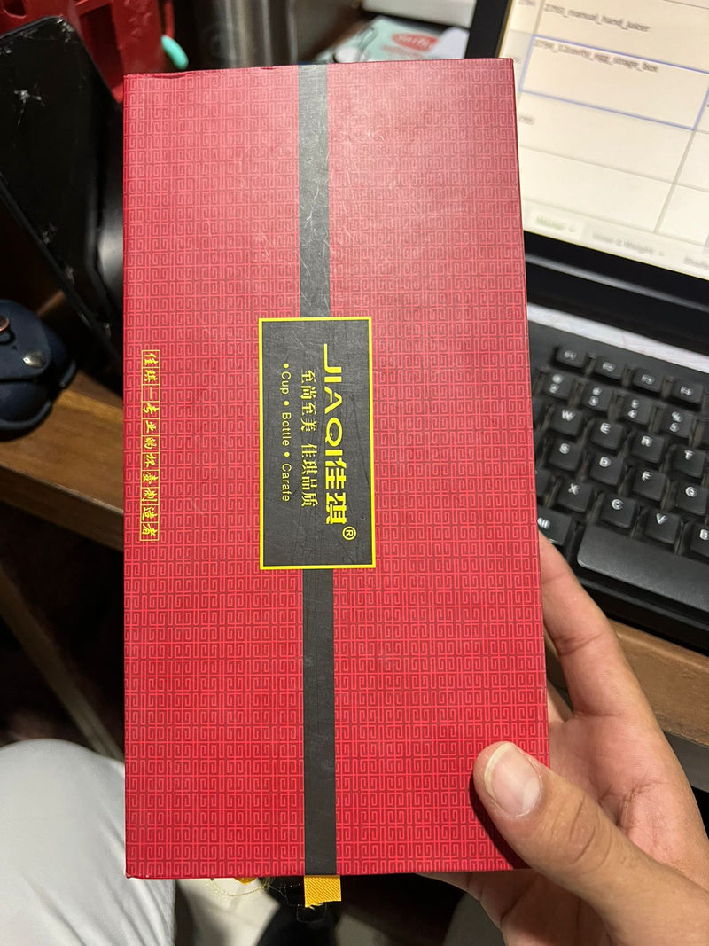 In its box
