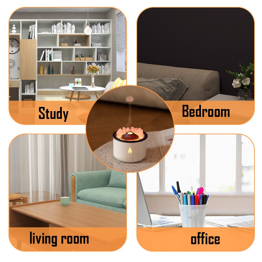 Flame-Effect Aroma Diffuser