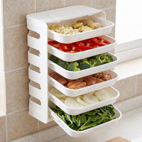 6-Layer Wall Food Organiser Rack 2