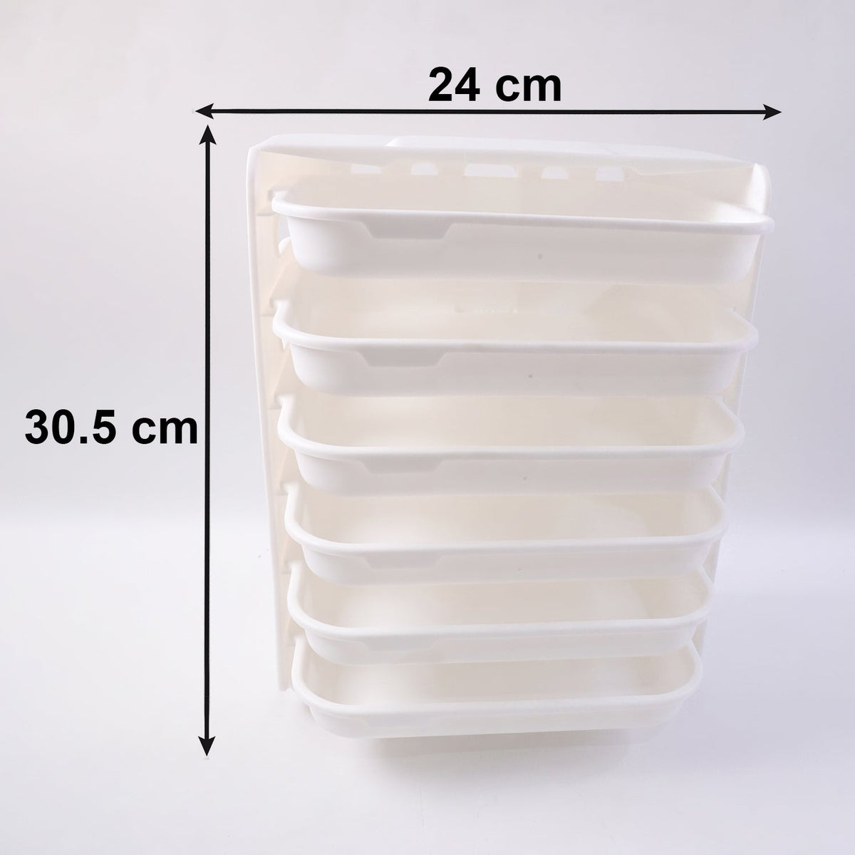 6-Layer Wall Food Organiser Rack