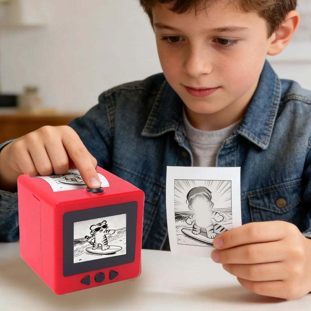 Voice Sticker Printer for Kids