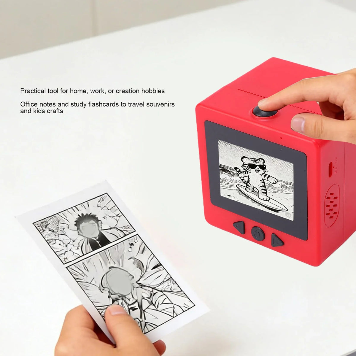 Voice Sticker Printer for Kids