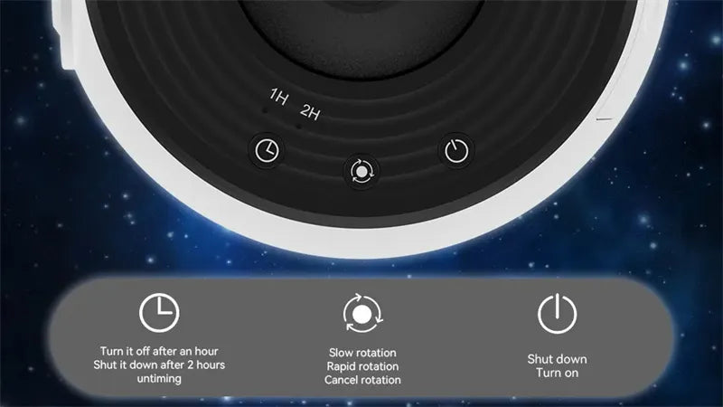 Galaxy Projector Night Light