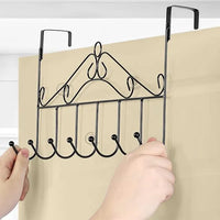 Over-the-Door Hanger with 7 Hooks 2