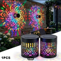 Solar Mandala Lantern for Wall or Table 2