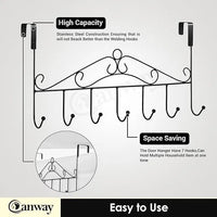 Over-the-Door Hanger with 7 Hooks 5