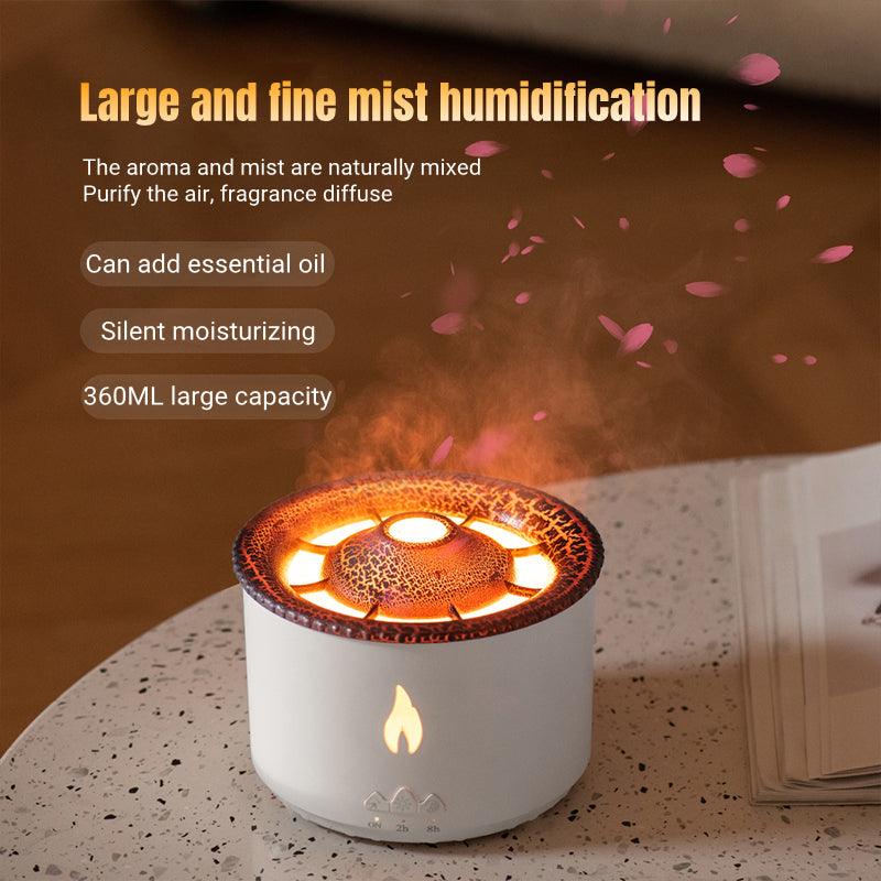 Flame-Effect Aroma Diffuser