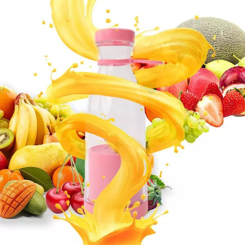Portable USB Blender Bottle with 6 Blades | HomelyHue