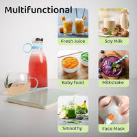 Portable Rechargeable Juice Blender Bottle 3